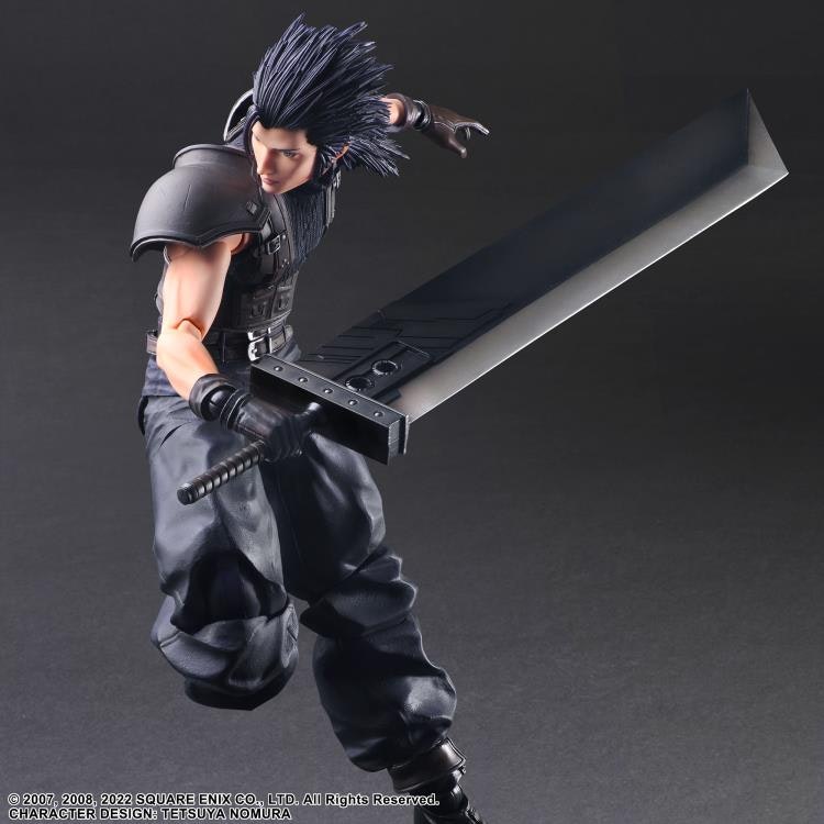 Final Fantasy VII Crisis Core Reunion Play Arts Kai Zack Fair Soldier 1St Class