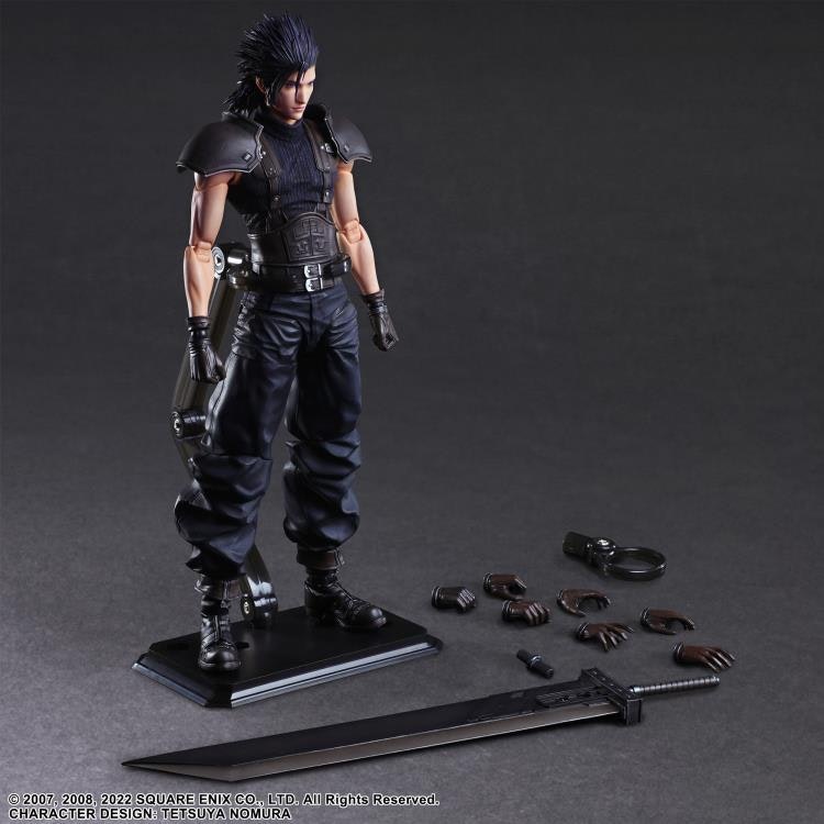 Final Fantasy VII Crisis Core Reunion Play Arts Kai Zack Fair Soldier 1St Class