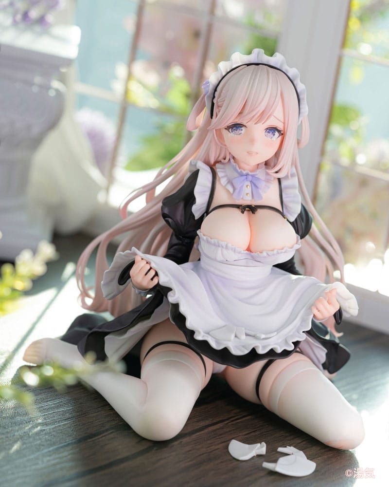 (18+) Original Character Clumsy maid "Lily" illustration by Yuge