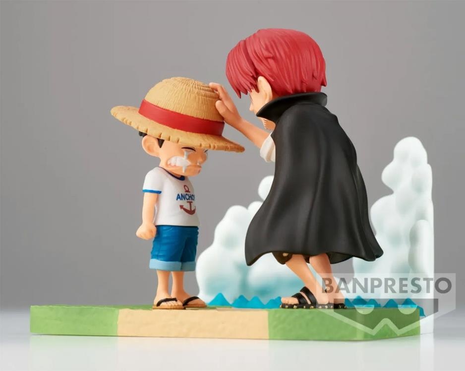 One Piece World Collectable Figure Log Stories Monkey D. Luffy & Shanks