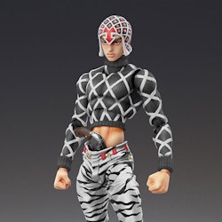 JoJo's Bizarre Adventure Super Action Statue Guido Mista & S-P (Black Ver.)