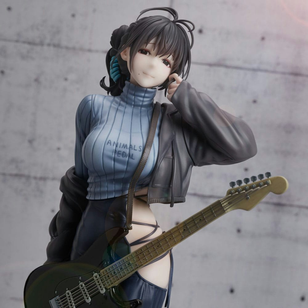 Juroku Illustration Guitar Meimei Backless Dress
