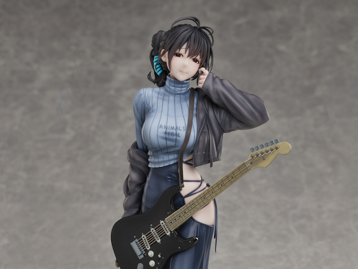 Juroku Illustration Guitar Meimei Backless Dress