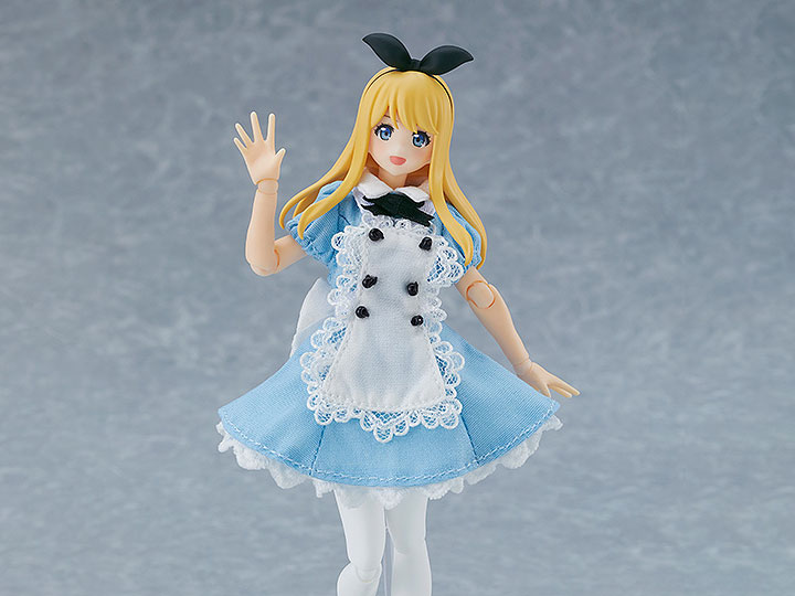 Figma Female Body (Alice) with Dress + Apron Outfit