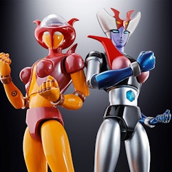 Mazinger Z Soul of Chogokin GX-08R Aphrodai A and GX-09R Minerva X Set