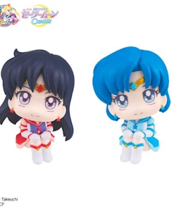 Sailor Moon Cosmos Look Up Series Eternal Sailor Mercury & Eternal Sailor Mars Set with Gift