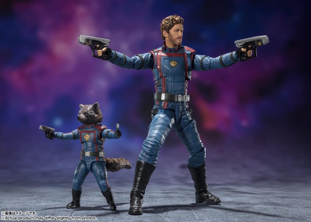 Marvel Guardians of the Galaxy Vol. 3 S.H.Figuarts Star-Lord & Rocket Raccoon