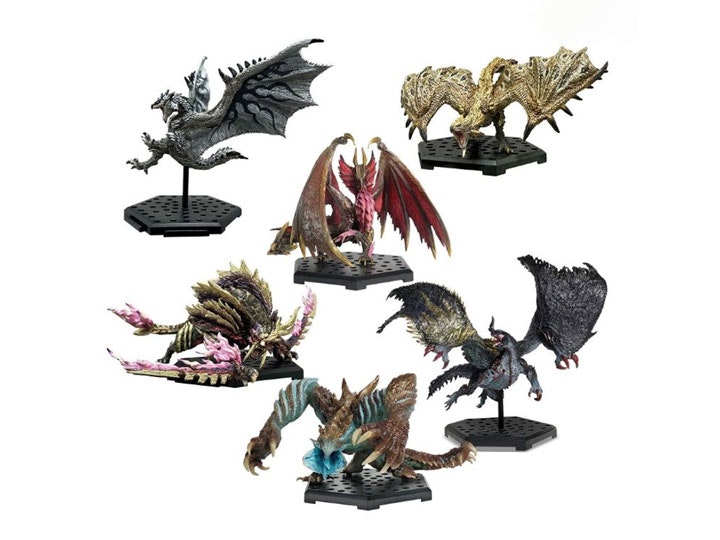 Monster Hunter Capcom Figure Builder Standard Model Plus Vol.25 Box of 6 Figures