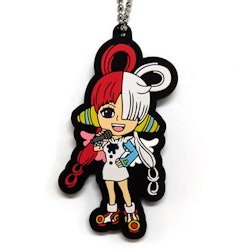 One Piece Ichibansho Film Red Rubber Key Chain Mascot (D)