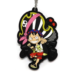 One Piece Ichibansho Film Red Rubber Key Chain Mascot (E)