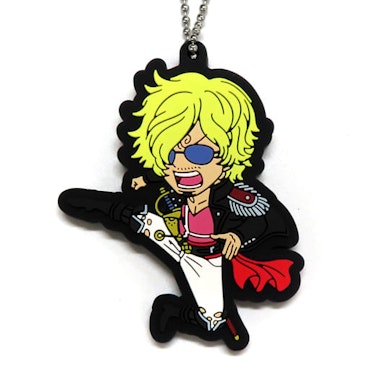 One Piece Ichibansho Film Red Rubber Key Chain Mascot (F)