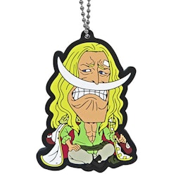 One Piece Ichibansho The Nine Red Scabbards is Here Rubber Key Chain Mascot (C)