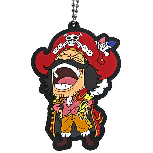 One Piece Ichibansho The Nine Red Scabbards is Here Rubber Key Chain Mascot (J)