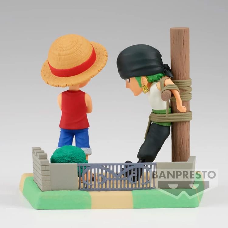 One Piece World Collectable Figure Log Stories Monkey D. Luffy and Roronoa Zoro