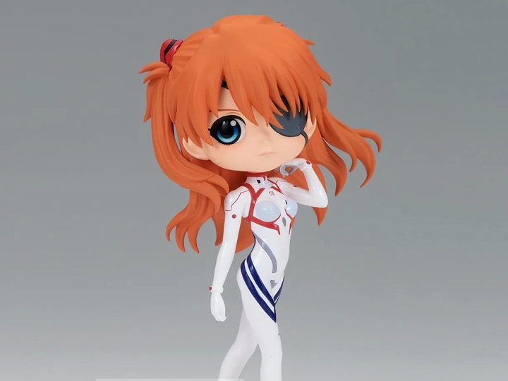 Rebuild of Evangelion Q Posket Asuka Shikinami Langley (Ver. B) White Plugsuit Style