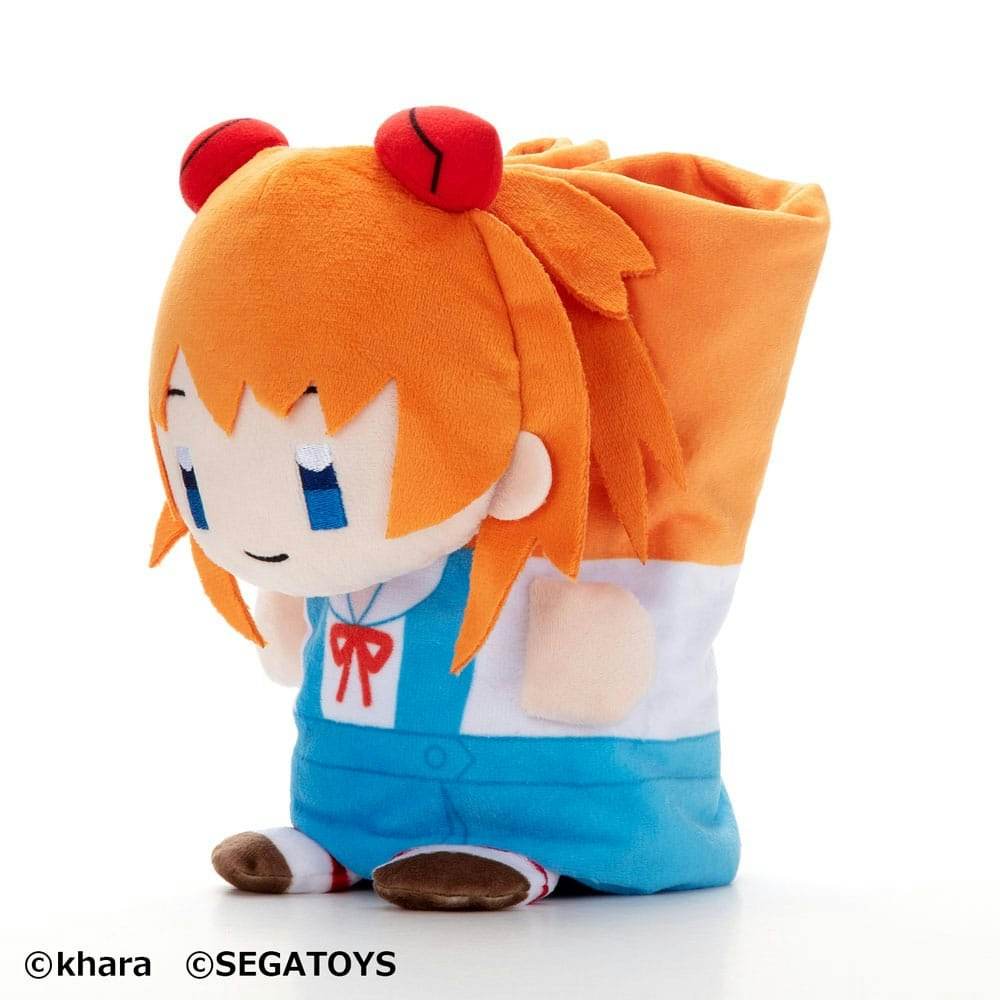 Neon Genesis Evangelion Roll-Up Plush Figure Asuka Langley Soryu