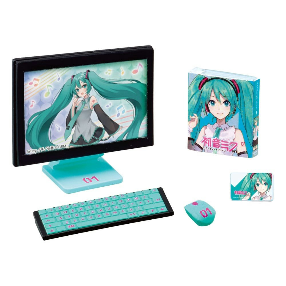 Hatsune Miku Room Miniature Collection Boxed Set of 8 Accessory Sets