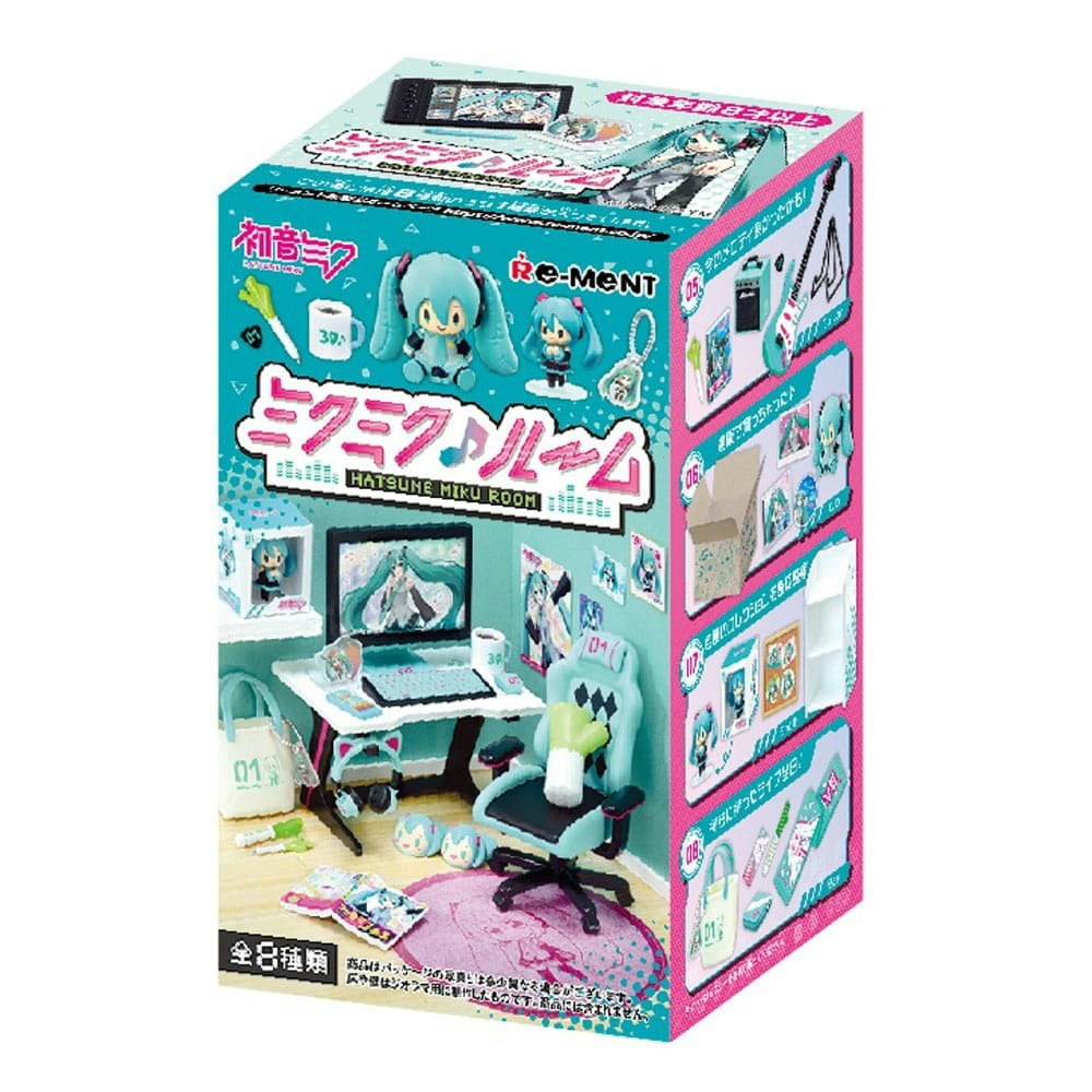 Hatsune Miku Room Miniature Collection Boxed Set of 8 Accessory Sets