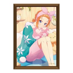 The Quintessential Quintuplets Ichibansho Yotsuba Nakano Framed Illustration