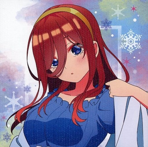 The Quintessential Quintuplets Ichibansho Miku Nakano Mini Canvas Board