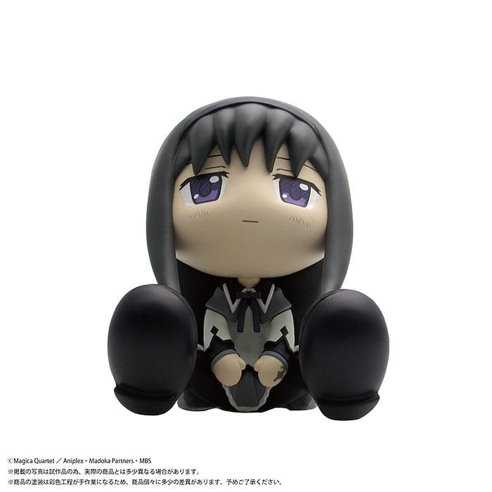 Puella Magi Madoka Magica Binivini Baby Soft Vinyl Figure Homura Akemi