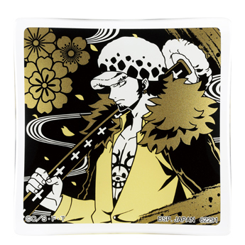 One Piece Ichibansho The Nine Red Scabbards is Here Decorative Glass Plate (E)