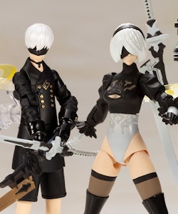 NieR: Automata 2B & 9S Plastic Model Kit Two-Pack