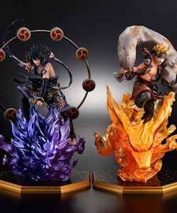 Naruto Shippuden Precious G.E.M. Naruto Uzumaki (Fuujin Ver.) & Sasuke Uchiha (Raijin Ver.)