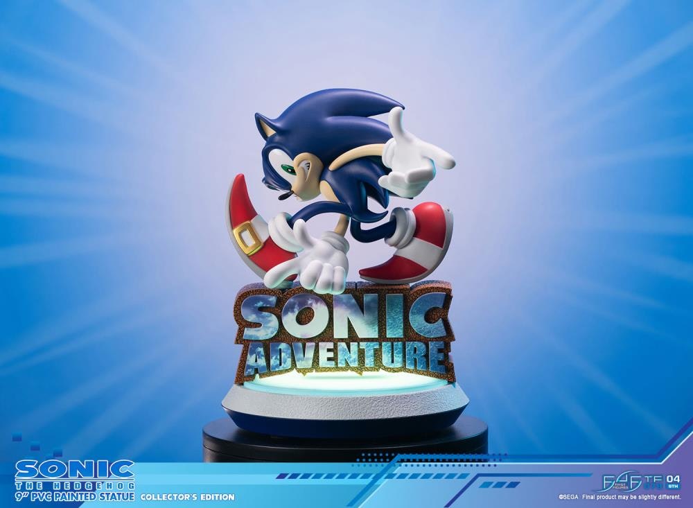 Sonic Adventure Sonic the Hedgehog Collector's Edition Statue