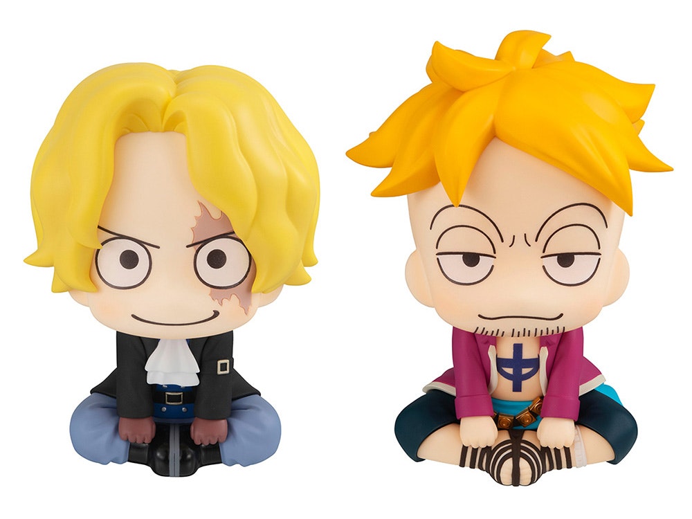 One Piece Look Up Series Sabo & Marco Set with Gift