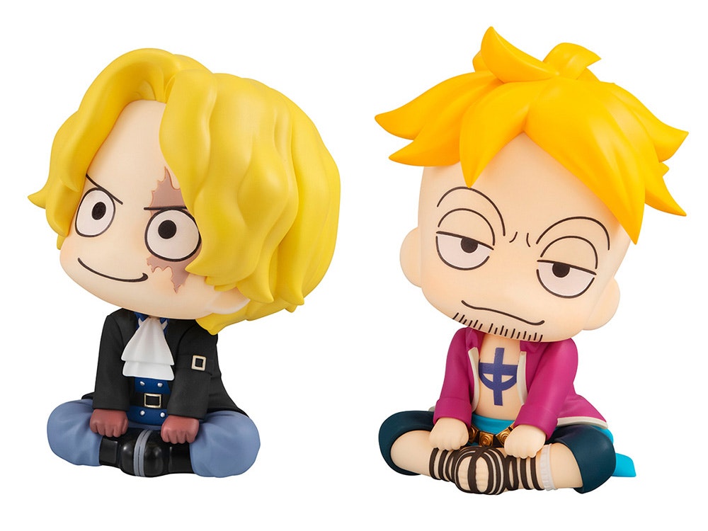 One Piece Look Up Series Sabo & Marco Set with Gift