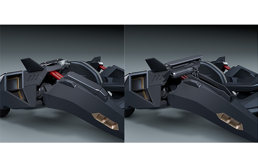 Black Rock Shooter PLAMAX Black Trike (Dawn Fall Ver.) Model Kit
