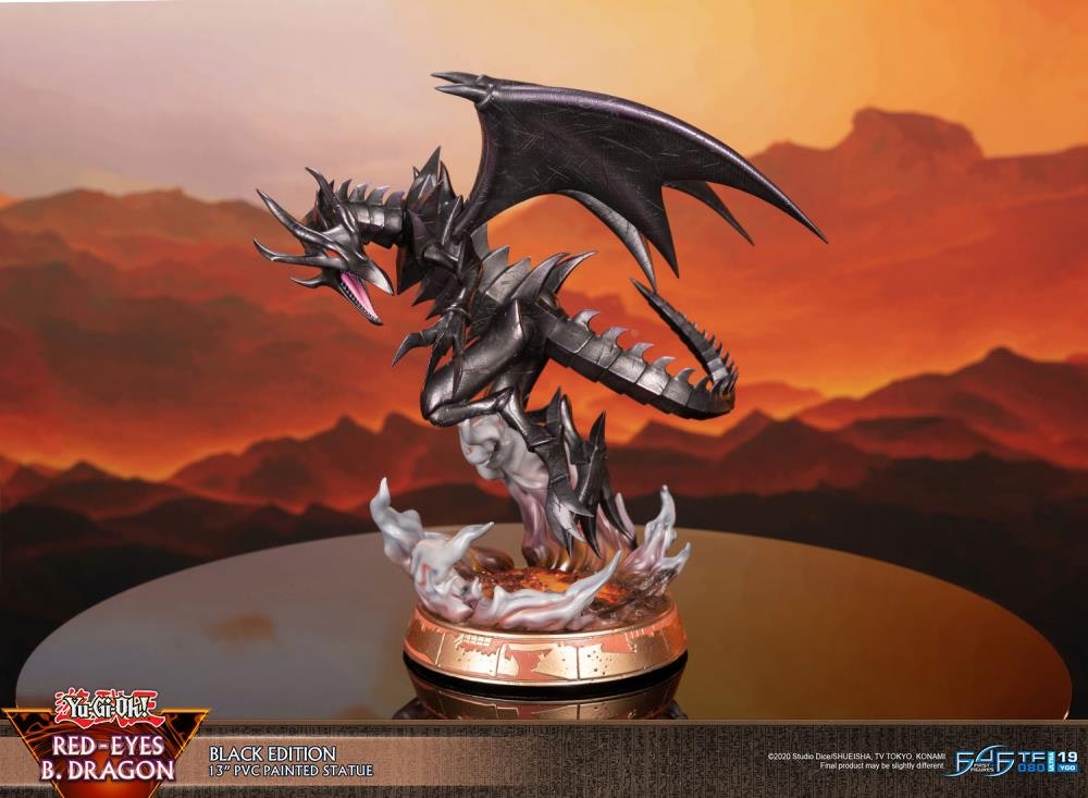 Yu-Gi-Oh! Red Eyes Black Dragon (Black Ver.)