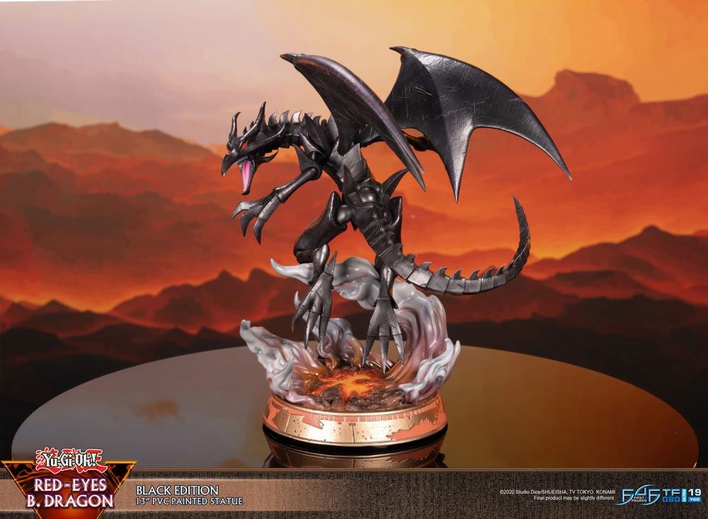 Yu-Gi-Oh! Red Eyes Black Dragon (Black Ver.)