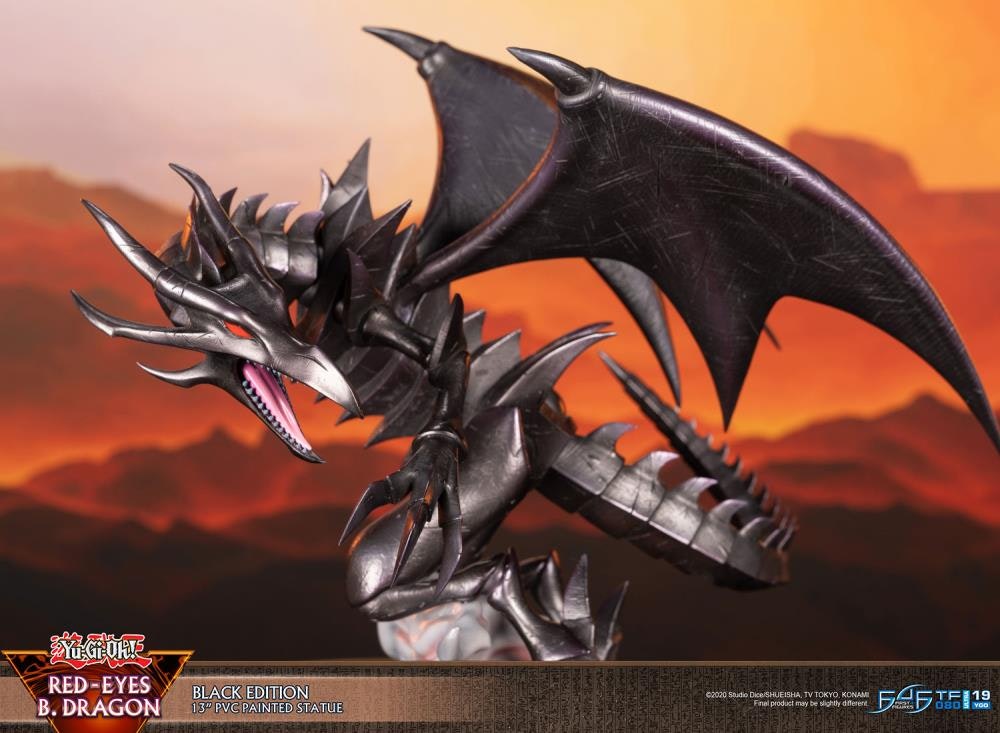 Yu-Gi-Oh! Red Eyes Black Dragon (Black Ver.)