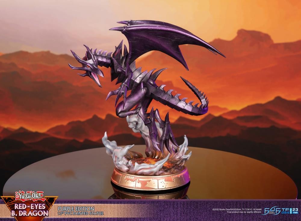 Yu-Gi-Oh! Red Eyes Black Dragon (Purple Ver.)