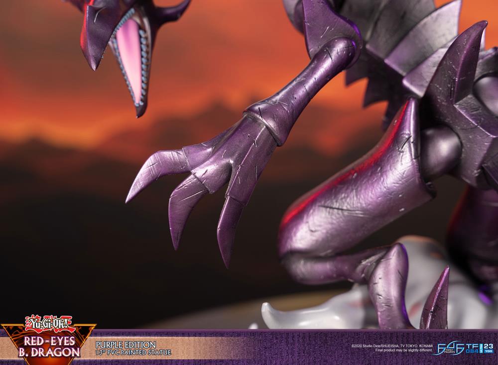 Yu-Gi-Oh! Red Eyes Black Dragon (Purple Ver.)