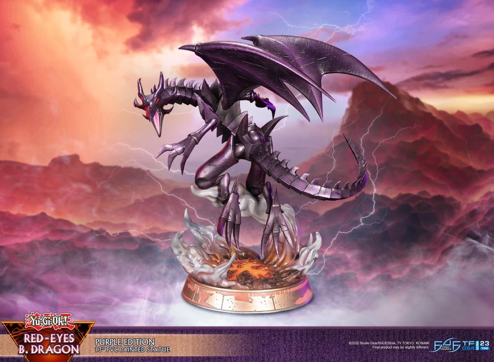 Yu-Gi-Oh! Red Eyes Black Dragon (Purple Ver.)