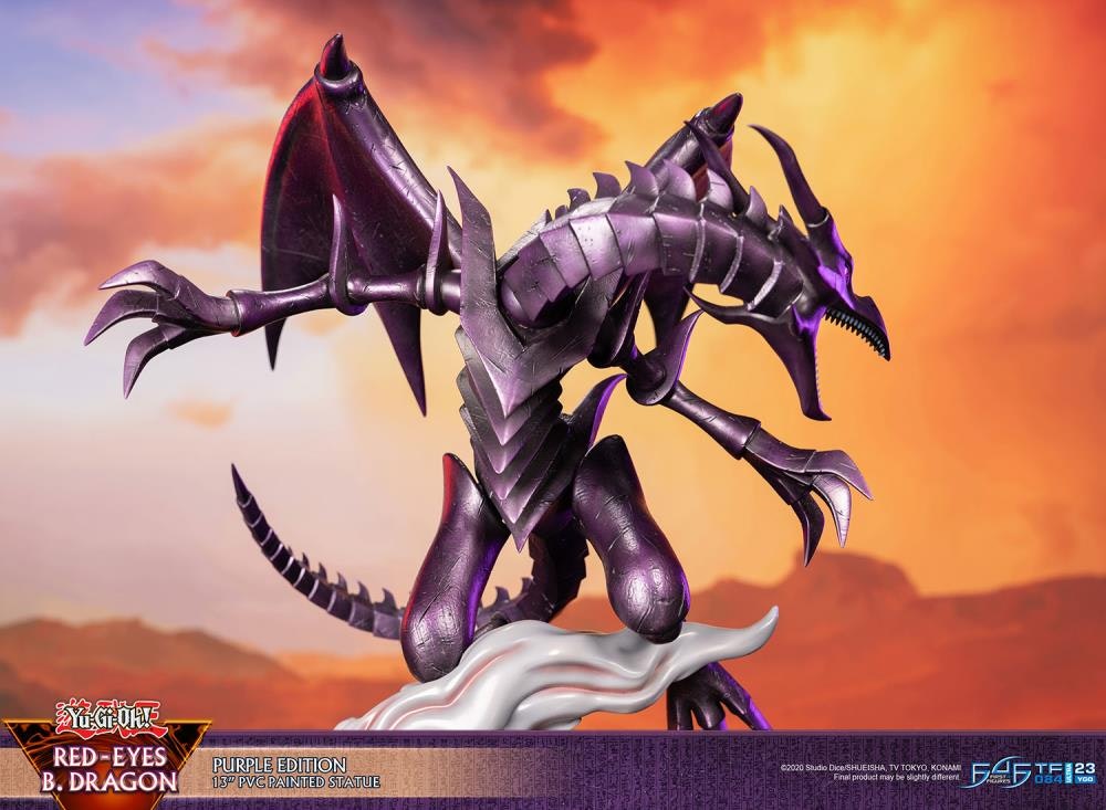 Yu-Gi-Oh! Red Eyes Black Dragon (Purple Ver.)