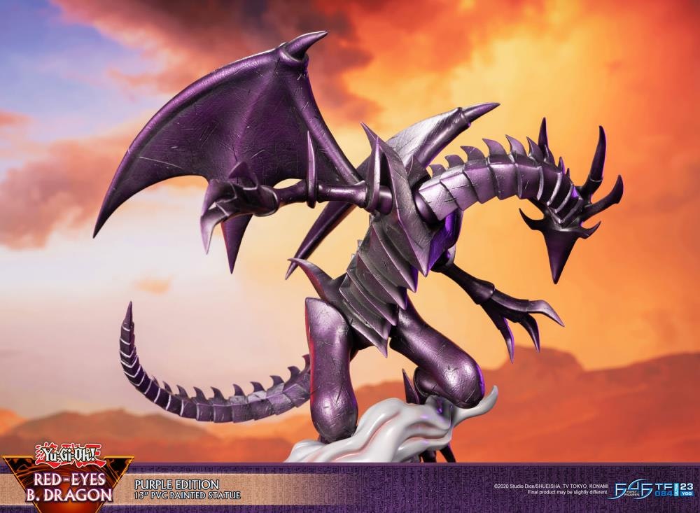 Yu-Gi-Oh! Red Eyes Black Dragon (Purple Ver.)