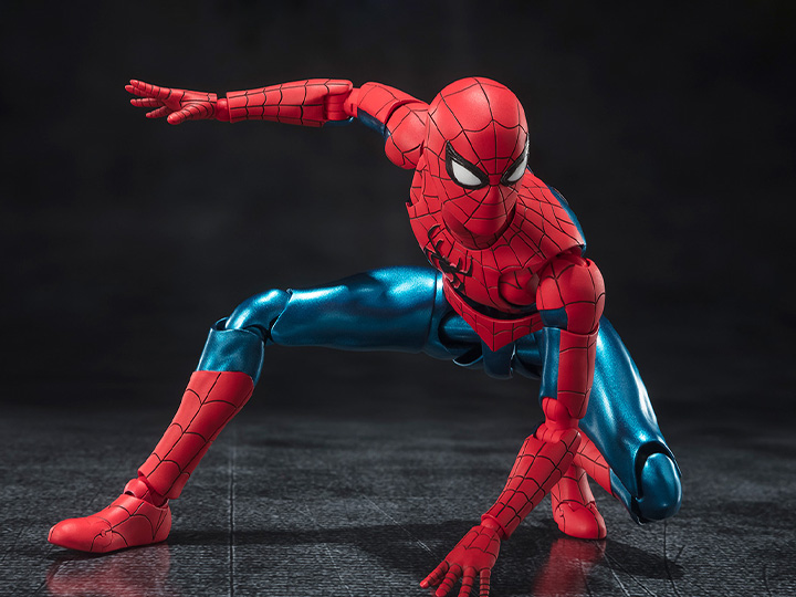 Marvel Spider-Man: No Way Home S.H.Figuarts Spider-Man (New Red & Blue Suit)