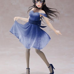 Rascal Does Not Dream of Bunny Girl Senpai Mai Sakurajima (Clear Dress Ver.) Coreful Figure (Renewal Edition)