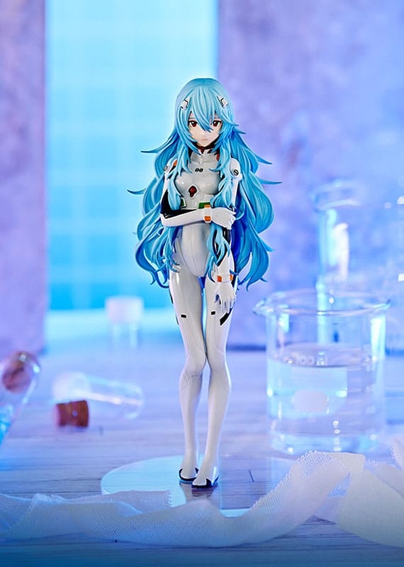 Rebuild of Evangelion Pop Up Parade Rei Ayanami: Long Hair Ver. (Rerelease)