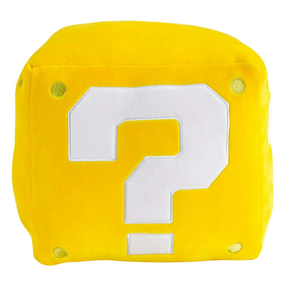Super Mario Mocchi-Mocchi Plush Figure Mega Question Mark Block