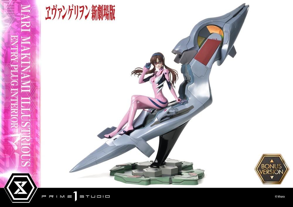 Rebuild of Evangelion Ultimate Premium Masterline Mari Makinami Illustrious Limited Edition Statue (With Bonus)
