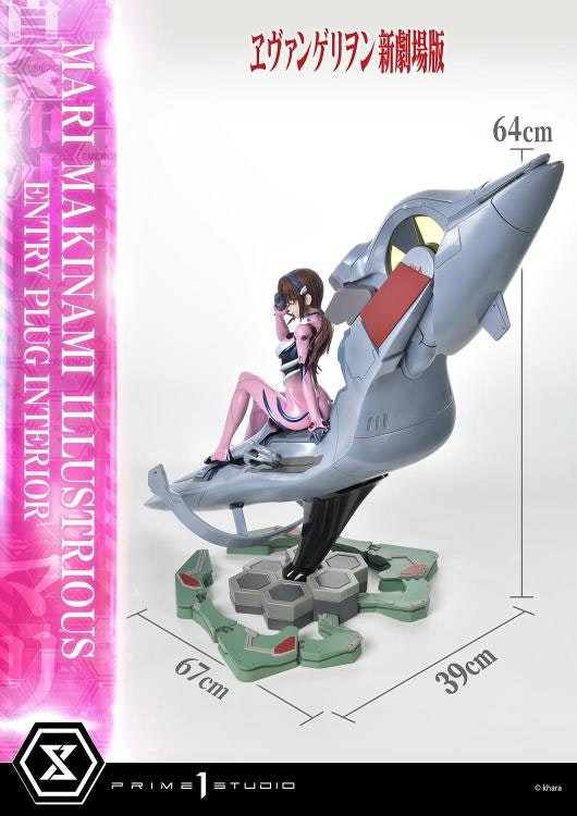 Rebuild of Evangelion Ultimate Premium Masterline Mari Makinami Illustrious Limited Edition Statue