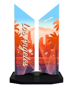 BTS: Los Angeles Edition Premium Logo Statue