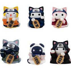 Naruto Shippuden Nyaruto! Mega Cat Project Beckoning Cat Fortune Box of 6 Figures