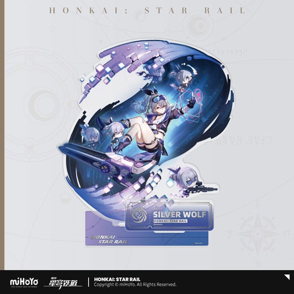 Honkai: Star Rail Acrylic Stand Figure: Silver Wolf