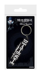 Death Note Rubber Keychain Logo
